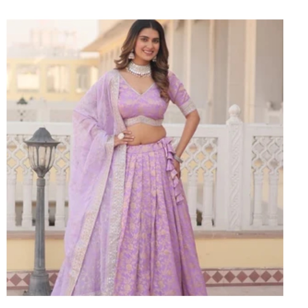 Lavender Lehenga